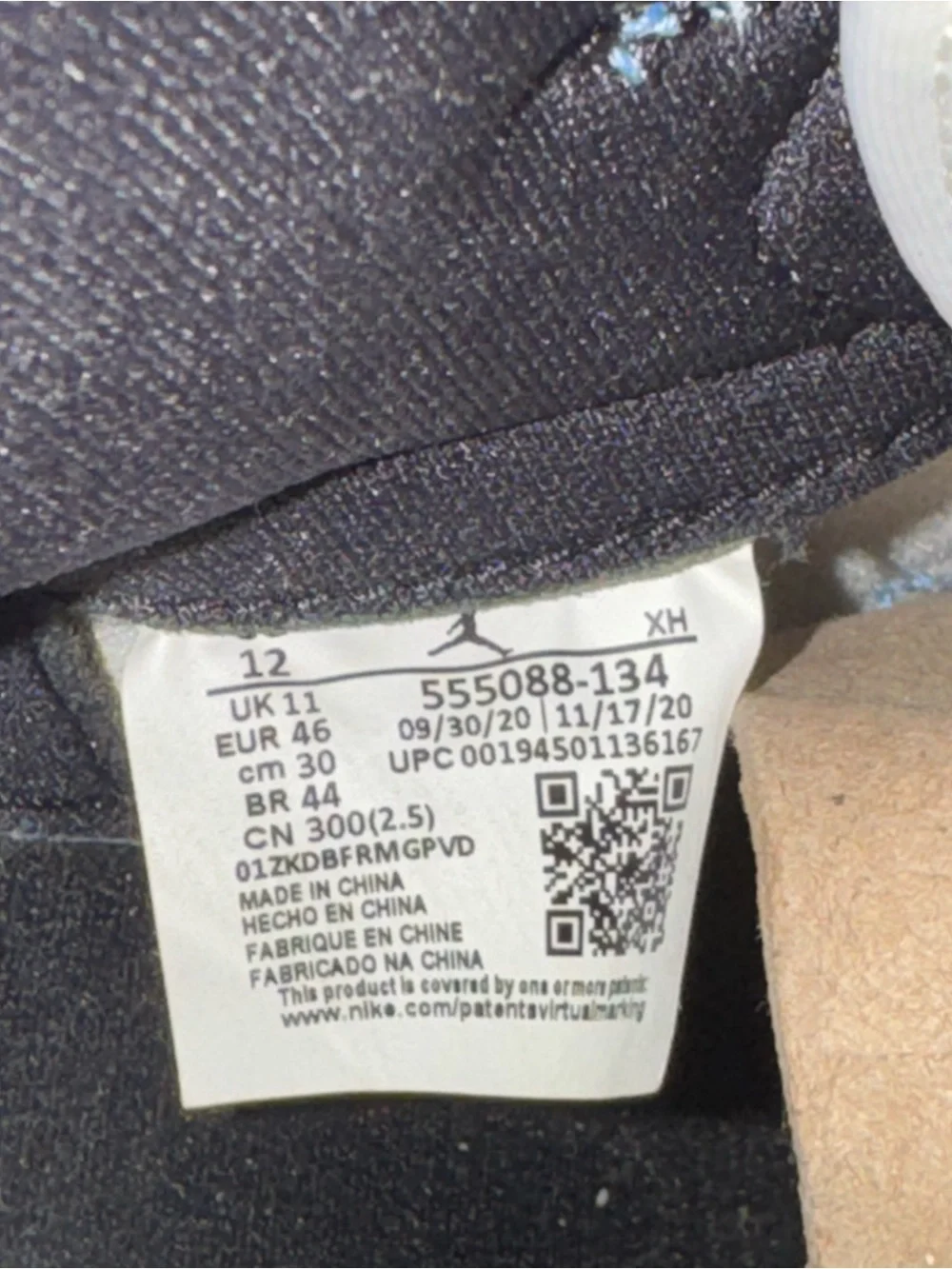 LIKE NEW! Nike Air Force One university blue, Men’s Size 12